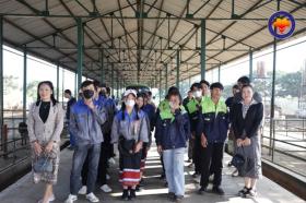 ຄະນະຄູອາຈານ ແລະ ນັກສຶກສາໂຮງຮຽນເຕັກນິກ-ວິຊາຊີບ ແຂວງບໍ່ແກ້ວ ເດີນທາງທັດສະນະສຶກສາ ແລະ ຢ້ຽມຊົມ ຂສພຄ